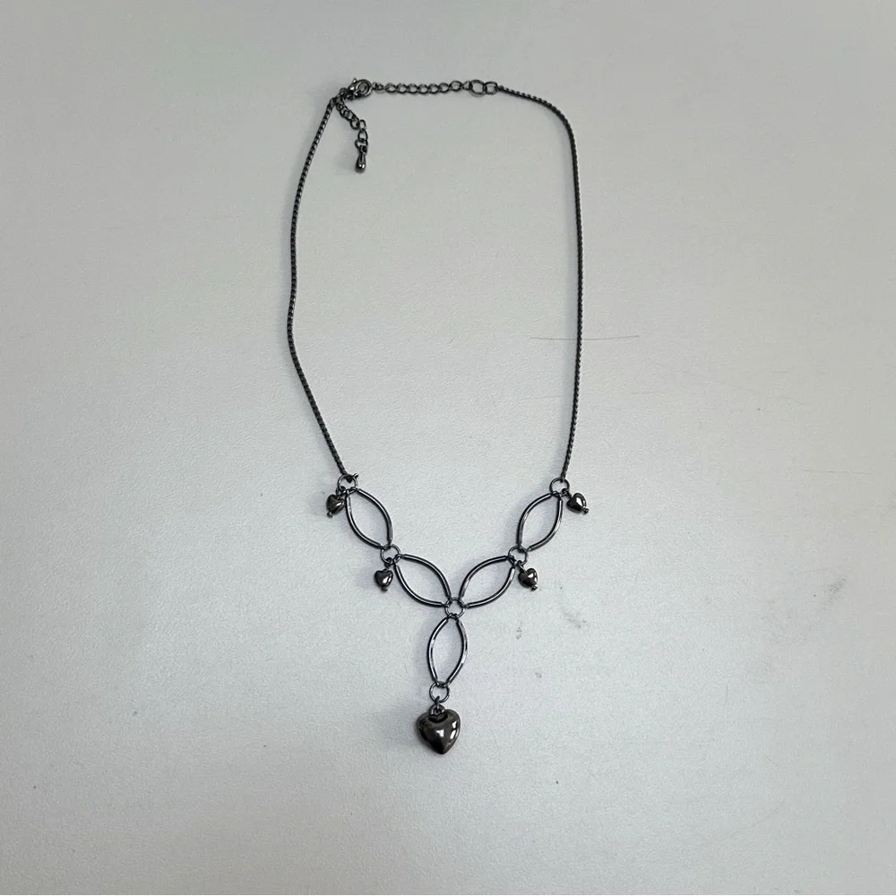 👋 3/$15 PARTY HEART FASHION NECKLACE
